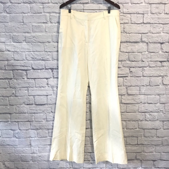10 Crosby Derek Lam | Pants & Jumpsuits | Derek Lam Crosby High Waist Wide Leg Linen Pants Maize